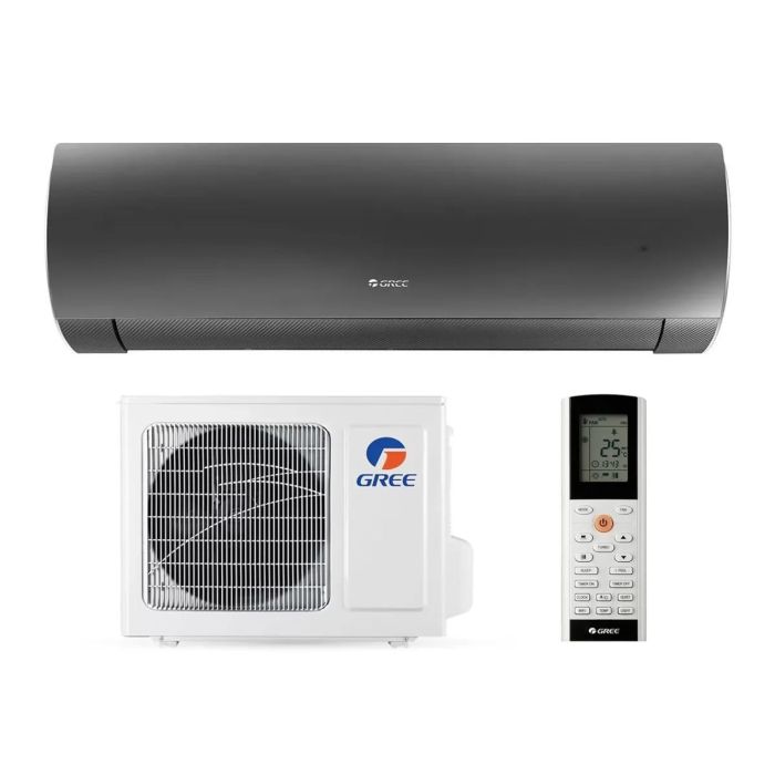 Gree Fairy Black Инверторный кондиционер на 35м² Встроенный Wi‑Fi