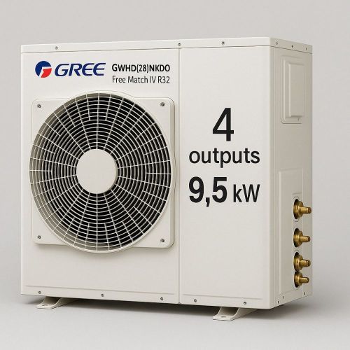 Наружный блок Gree Free Match Мультисплит‑система IV R32 — 9,5 кВт, 4 выхода
