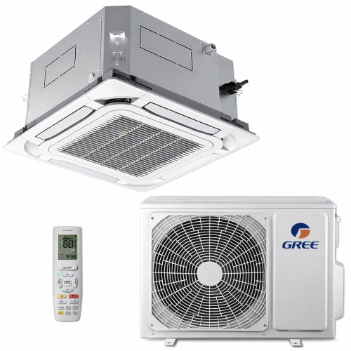 Gree U-Match GUD50T/A-S кассетный кондиционер gree.com.kg